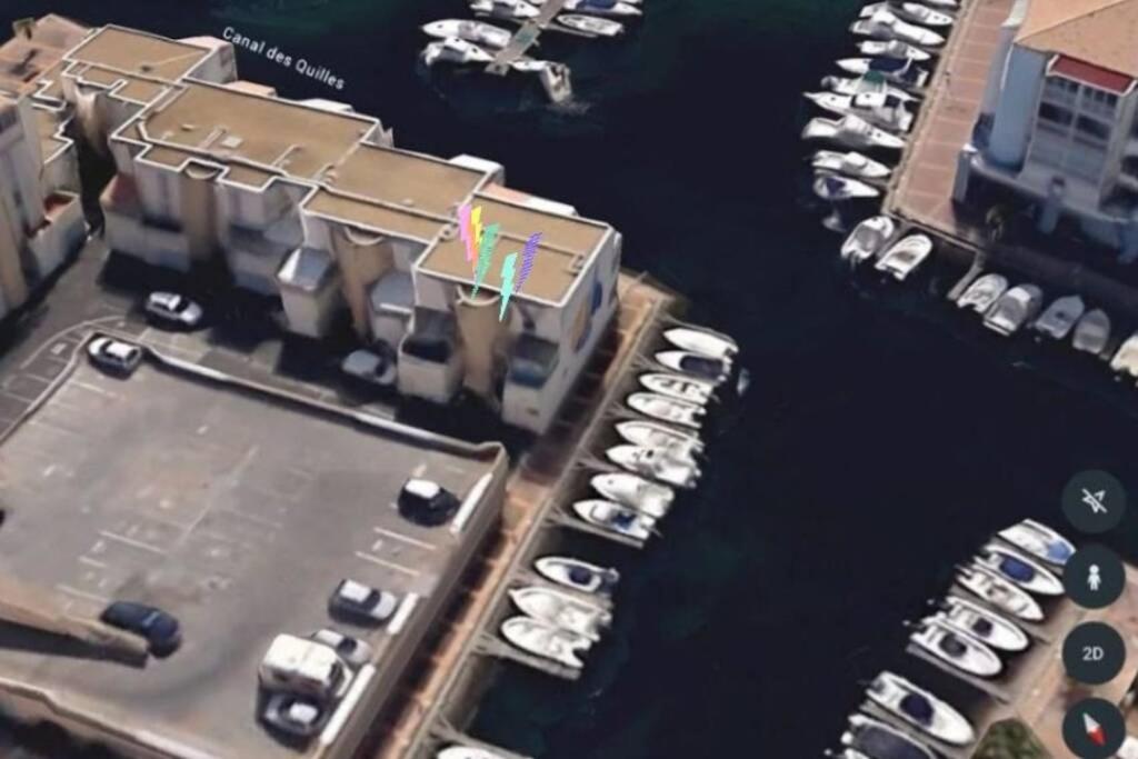 Studio Climatise Classe 2 Dans Marina Proche Mer Et Etang - Lit Wifi Fibre Et Parking Prive Сет Екстер'єр фото